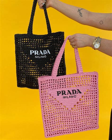 prada bags 2017 summer|Prada beach bag for sale.